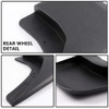 PIT66 4PCS Molded Mud Flaps Wheel Fender Mudguard, Compatible with