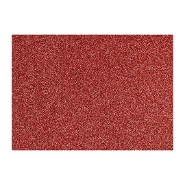 LUXPaper A1 Flat Cards | 3 1/2" x 4 7/8" | Holiday Red Sparkle | 106lb. Cover | 50 Qty