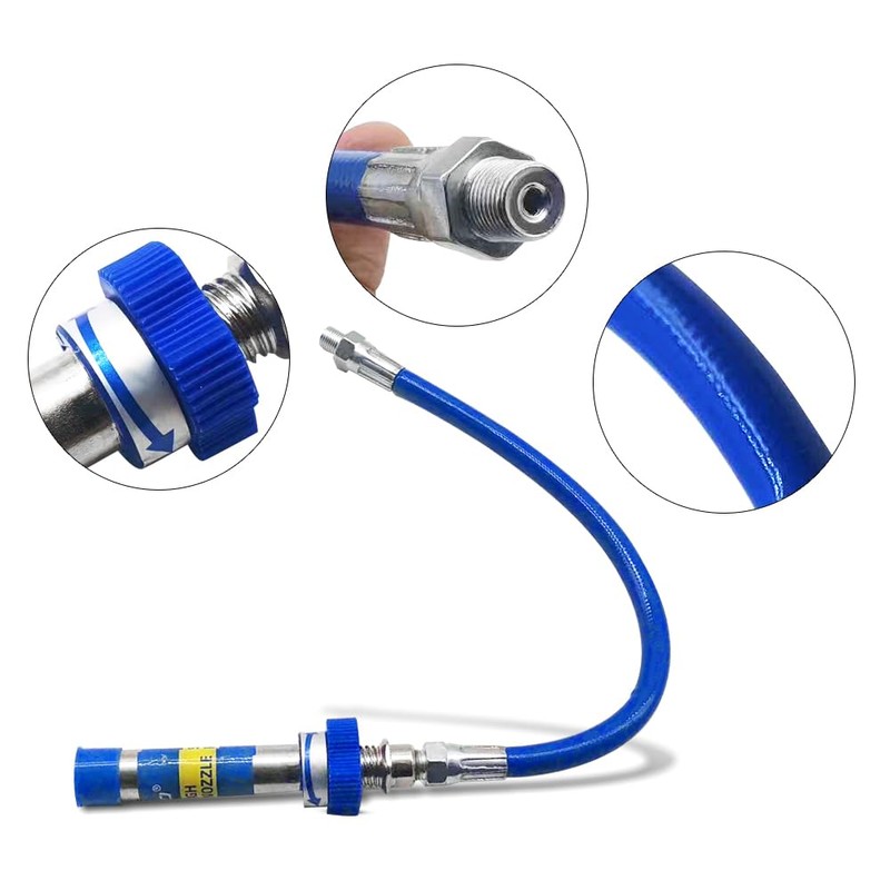 NAJING High Pressure Grease Coupler, Lock Clamp Type Grease Nozzles,
