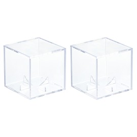 QUARKZMAN Baseball Display Housing Autographed Baseball Case Display Clear Acrylic Display Housing Baseball Storage Case for Memorabilia Baseball Pack of 2