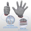 Cut-resistant gloves, powerful level 5 protection, work gloves, kitchen gloves,