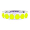 ChromaLabel 0.75 Inch Round Label Permanent Color Code Dot Stickers,