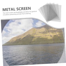 Gatuida 5sheets Stainless Steel Mesh Screen Garden Mesh for Ventilation Animal Cages and Window Screens