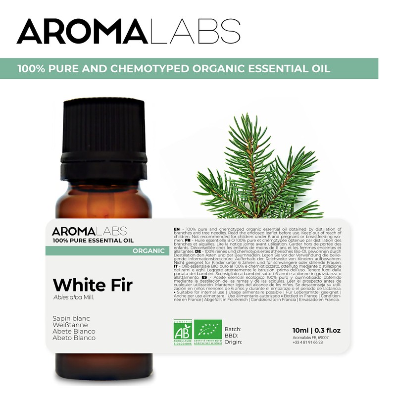 BIO - White FIR Essential Oil - 10mL - 100%