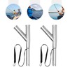 LYNICESHOP 2Pcs Fishing Rod Holder, Boat Outrigger Rod Holder Adjustable