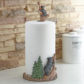BLACK FOREST DECOR Alpine Bear Paper Towel Holder