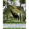 Sunyear Hammock Camping with Rain Fly Tarp and Net, Portable
