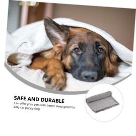GRIRIW Luxurious Pet Blanket Soft Lambskin Mat for Dogs Winter Comfort Blanket for Pups