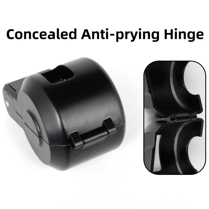 PUGED Door Handle Lockout Device Cover with Code to Disable