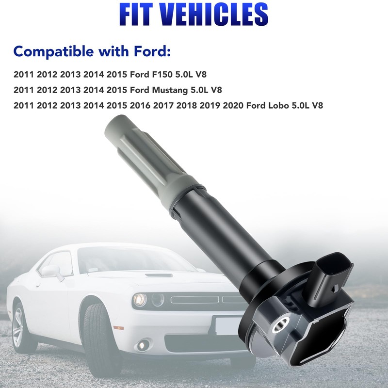 Set of 8 Ignition Coil Pack and Spark Plugs Fits