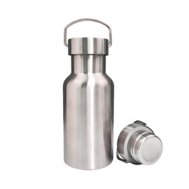 Vacuum Insulated Stainless Steel Water Bottle Insulated Water Bottle Wide Mouth Insulated Metal Bottle for Cold Drinks I BPA-Free Bottle for Travel (12oz)