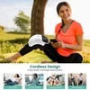 Snailax Cordless Knee Massager with Heat, Red Light & 3