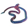 3D Printed Snake, 23.6in Articulated Cobra Crystal Like 3D Printed