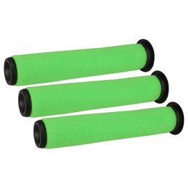 vhbw 3x Staubsaugerfilter kompatibel mit Bissell AirRam 1984, 2144, 19841, 19844, 1611215 Staubsauger - HEPA-Filter Grün Schwarz