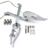 HONGK Flame LED Turn Signal Integrate Mirrors Fit all Harley