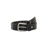 Redbridge Men's Genuine Leather Belt with Rivets, black