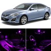 LEDpartsNow Interior LED Lights Replacement for Mazda 6 2009-2012 FUCHSIA