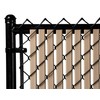 Tube Slats Made in America Privacy Inserts for Chain-Link Fence,
