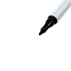 DOLLAR PS10 Felt Tip Pens, Medium Point (1.0 mm), BLACK,