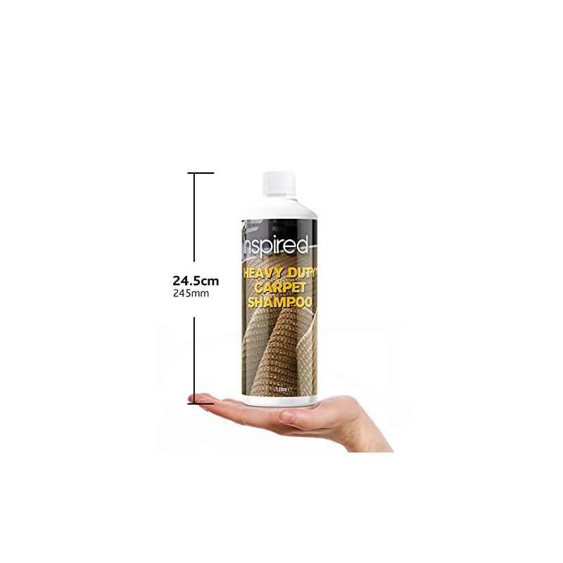 Inspired Heavy Duty Carpet and Upholstery Shampoo - 1 Litre,