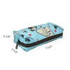 LParkin Cute Pug Dog Canvas Pencil Case Canvas Pen Bag