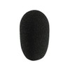 Monacor 23.2600 42x65mm Foam Microphone Windshield - Black