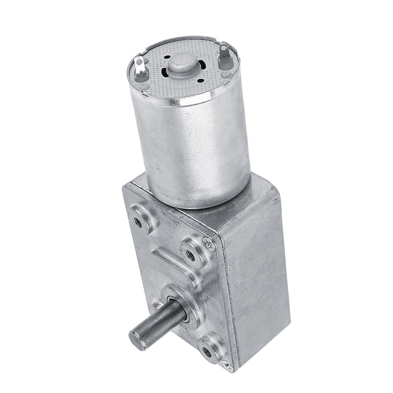 Reversible High Torque Worm Geared Motor DC 12V Reduction Motor(5RPM)