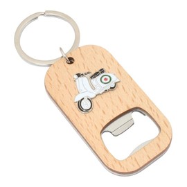 Mods Scooter Keyring Bottle Opener Wooden Stainless Steel Key Chain Gift 674
