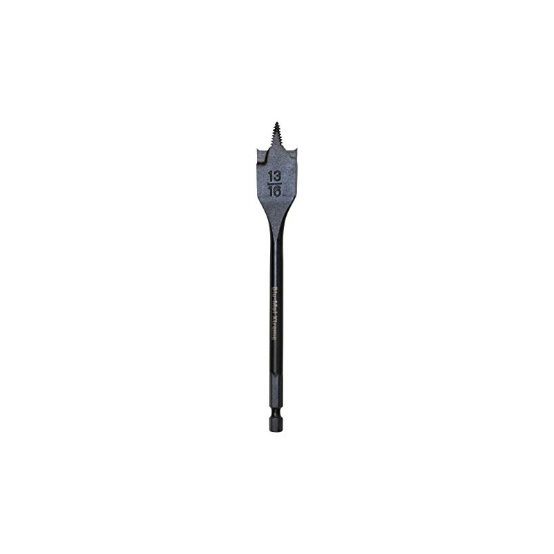 Disston 13/16" Threaded Spade Bit 10X Faster Than Standard Spade