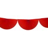 3-Pack 7 Foot Tissue Paper Bunting Garland Party Decoration (Red)