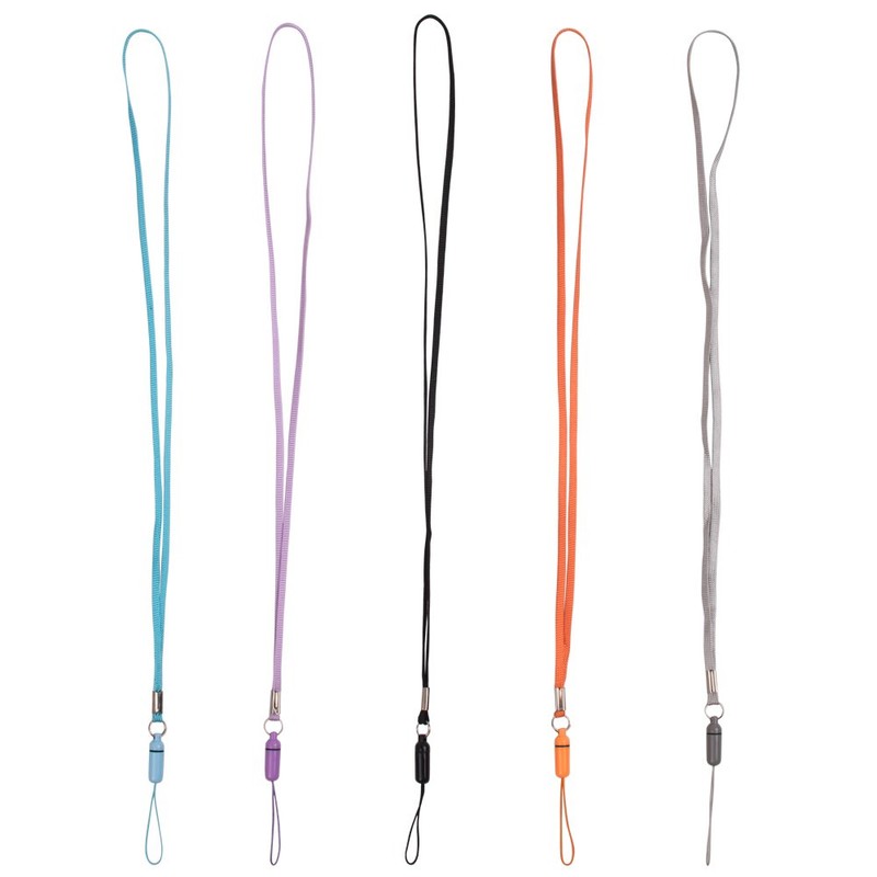 ZhaoCo 5 Pcs 17 Inch Nylon Detachable Neck Lanyards Straps