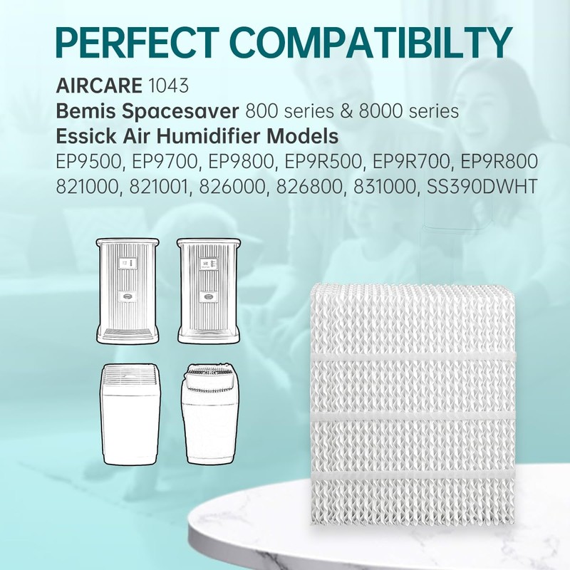EP9800 1043 Super Wick Humidifier Replacement Filter Evaporative for AIRCARE