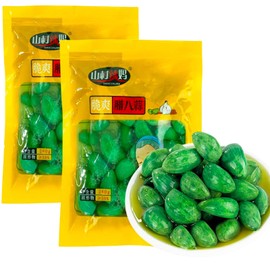 腊八蒜 翡翠绿蒜 新鲜绿蒜 Laba Garlic, Jade Garlic, Fresh Green Garlic Pickled Vegetable, Pickled with Vinegar, Pickled Garlic, 糖醋大蒜Shandong Special（260g/bag,2can）