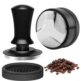 58mm Espresso Accessories Kit, DRAWLIV Espresso Tamper & Coffee Distributor