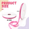 Mlurcu Hot Pink Satin Ribbon 3/8 Inch Thin Hot Pink