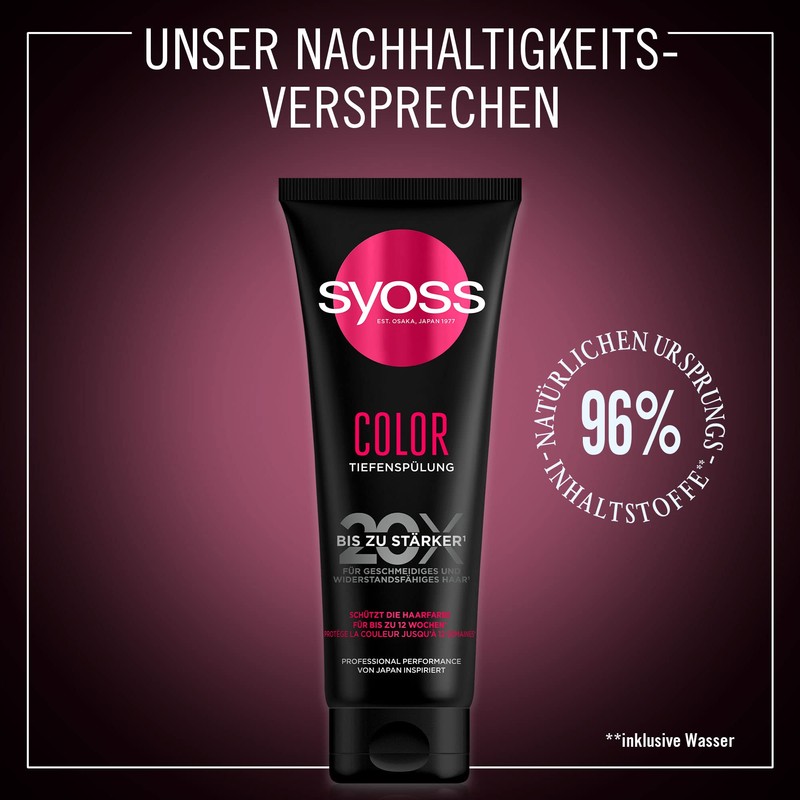 Syoss Deep Conditioner Colour (250 ml), Rich Conditioner Protects Hair