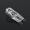 Foco halógena G9, 120 V, 40 W, 10 unidades, base