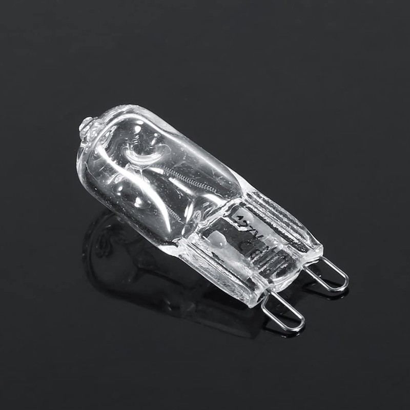 Foco halógena G9, 120 V, 40 W, 10 unidades, base