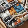 LMSAWK 1 Pcs Foldable Coat Hangers, Travel Foldable Portable Hangers,
