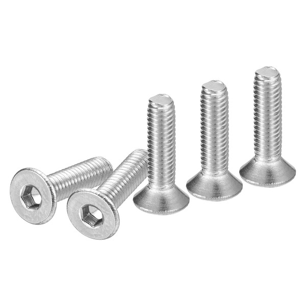 DTGN M3-0.5 x 12mm Flat Head Socket Cap Screws, 100