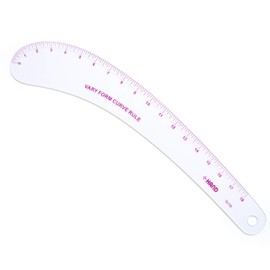 HAND Metric Vary Form Curve Ruler NO.12-118, Flexible,18 Inches