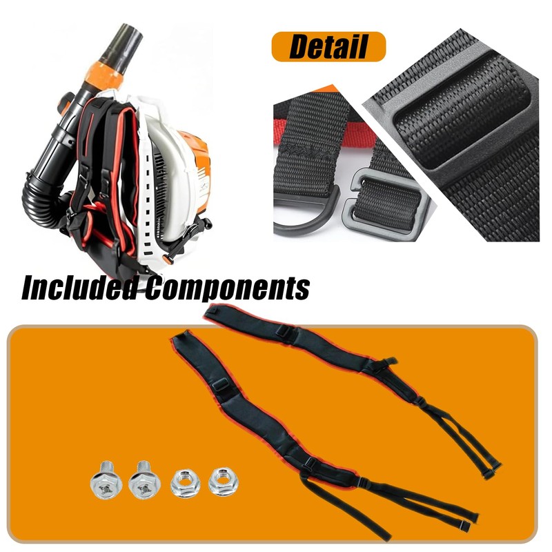 Adorih BR800 Blower Harness Strap for STIHLBR800/BR800x Leaf Blowers 4283