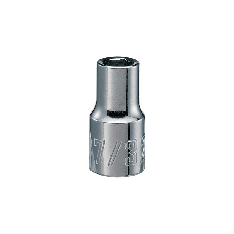 CRAFTSMAN Shallow Socket, SAE, 1/4-Inch Drive, 7/32-Inch, 6-Point (CMMT43492)