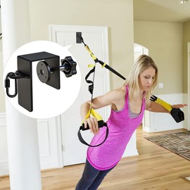 Door Anchor for Resistance Bands Home Gym Workout Door Mount Attachment for Body Weight Straps, Strength Training, Physical Therapy Exercise
