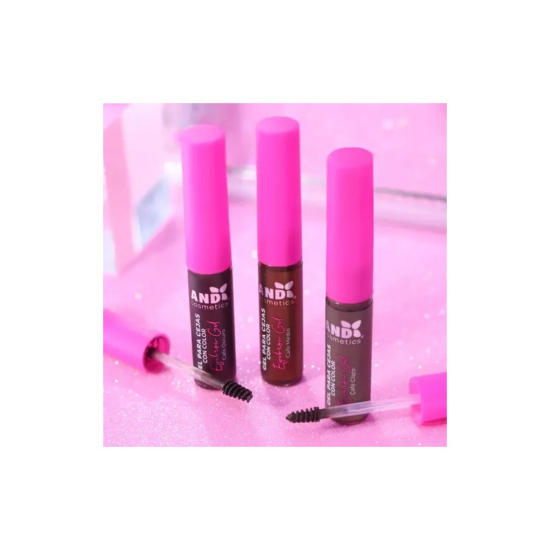 Duo Gel Para Cejas And Cosmetics Transparente Color 2pz.