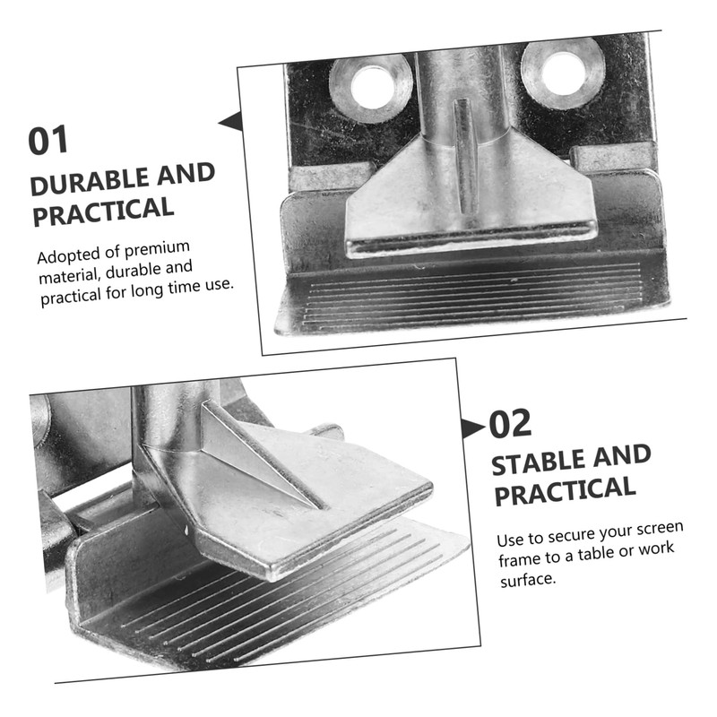 Operitacx Silk Hinge Clamp for Frame Machines Lightweight Printing Tool