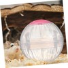Generic 4 Pcs Hamster Running Balls Pink Transparent Exercise Balls