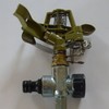 Markenlos Garten-Impulsregner für Kreisberegnung und Sektorenberegnung, Rasensprenger, Bewässerung, Sprinklersystem, Wassersprinkler,