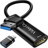 HDMI to USB Capture Card, 4k Usb2 Input, Full HD