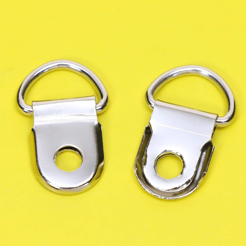 ONLYKXY 50 Pieces Shoe Boot Lace Hooks Buckle Rivets Loop